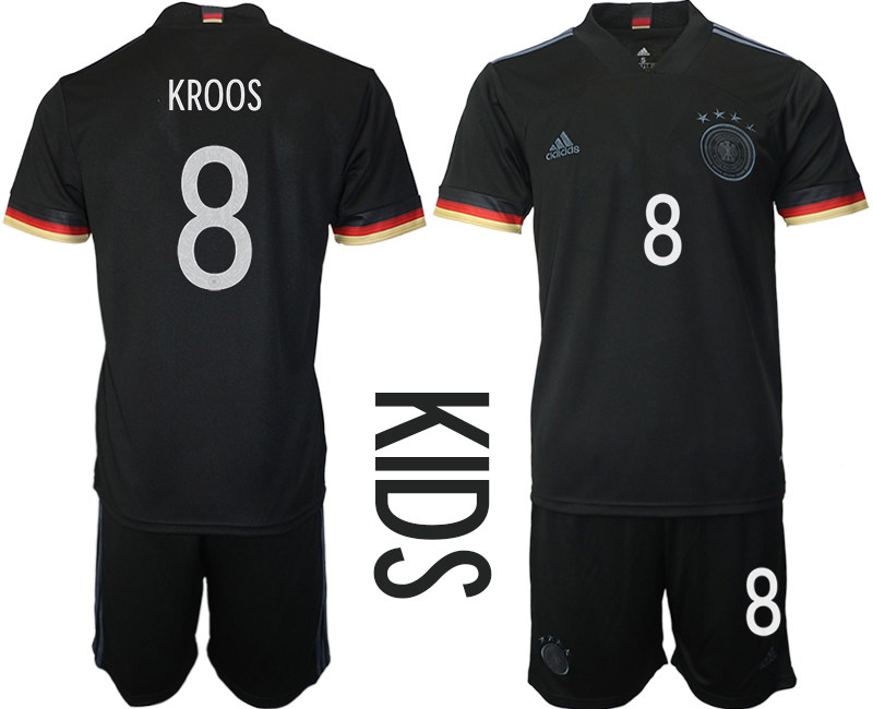 2021 European Cup Germany away Youth #8 soccer jerseys->youth soccer jersey->Youth Jersey